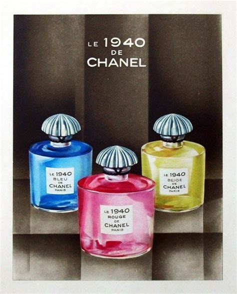 1940 beige de chanel|Chanel perfumes.